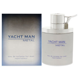 Yacht Man Metal by Myrurgia for Men 3.4 oz EDT Spray